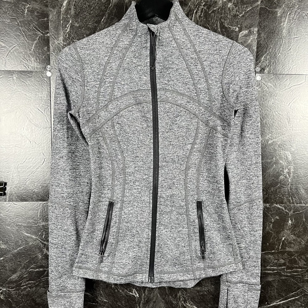 Lululemon Women's Grey Running Define Jacket Size 4